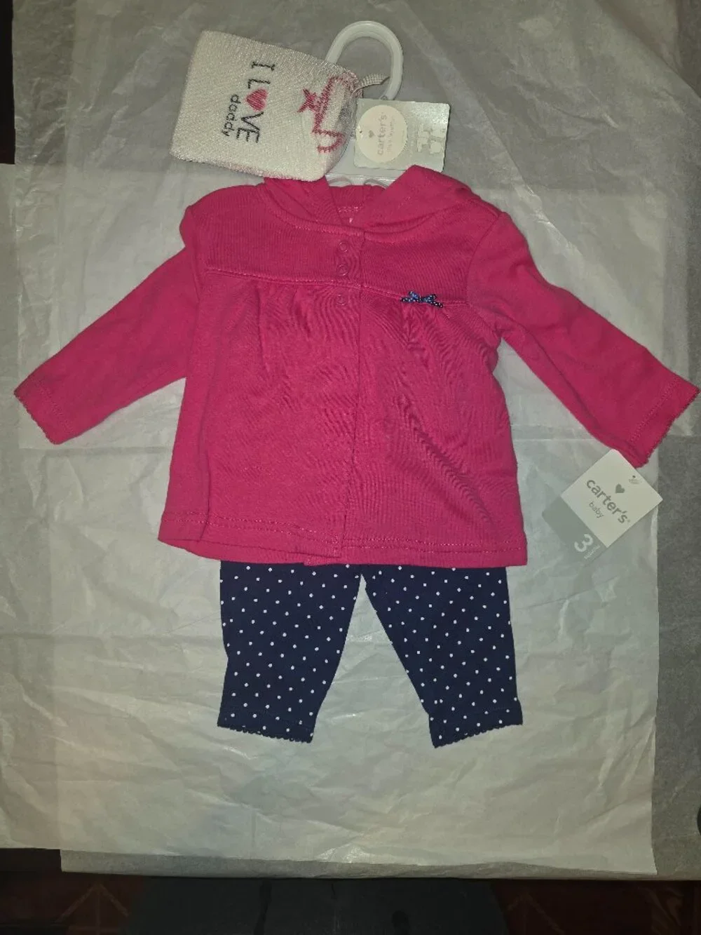 Carter's Girls 3 pc set D9006